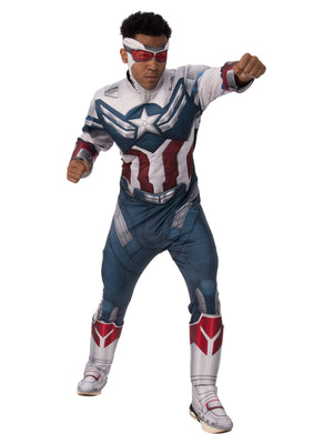 Buy Captain America Costume for Adults - Marvel Falcon and the Winter Soldier from Costume World