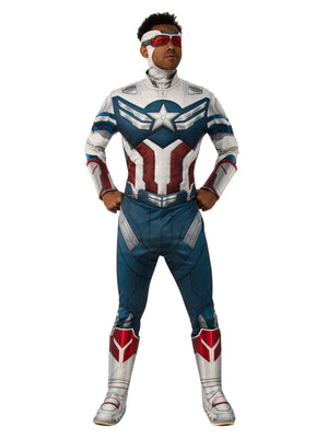 Buy Captain America Costume for Adults - Marvel Falcon and the Winter Soldier from Costume World