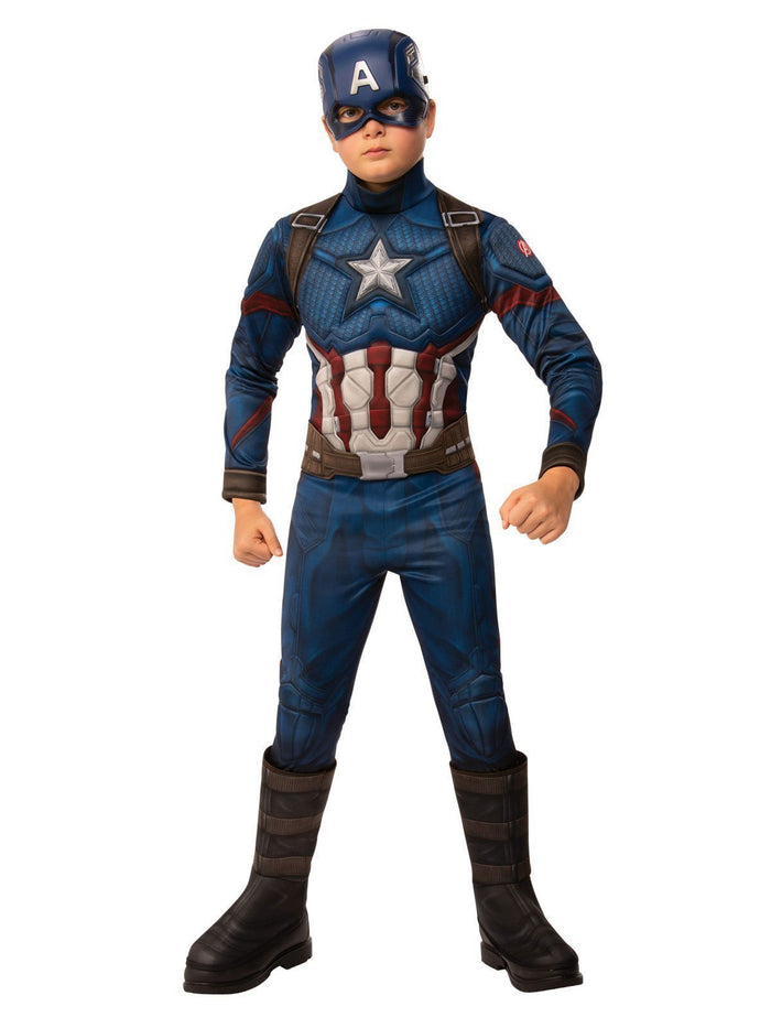 Captain America Deluxe Costume for Kids & Tweens - Marvel Avengers: Endgame