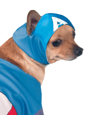 Buy Captain America Pet Costume - Marvel Avengers from Costume World