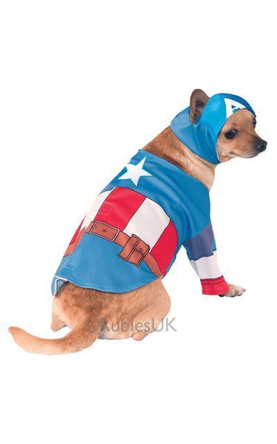 Captain America Pet Costume - Marvel Avengers