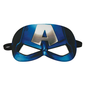 Buy Captain America Plush Eye Mask - Marvel Avengers from Costume World