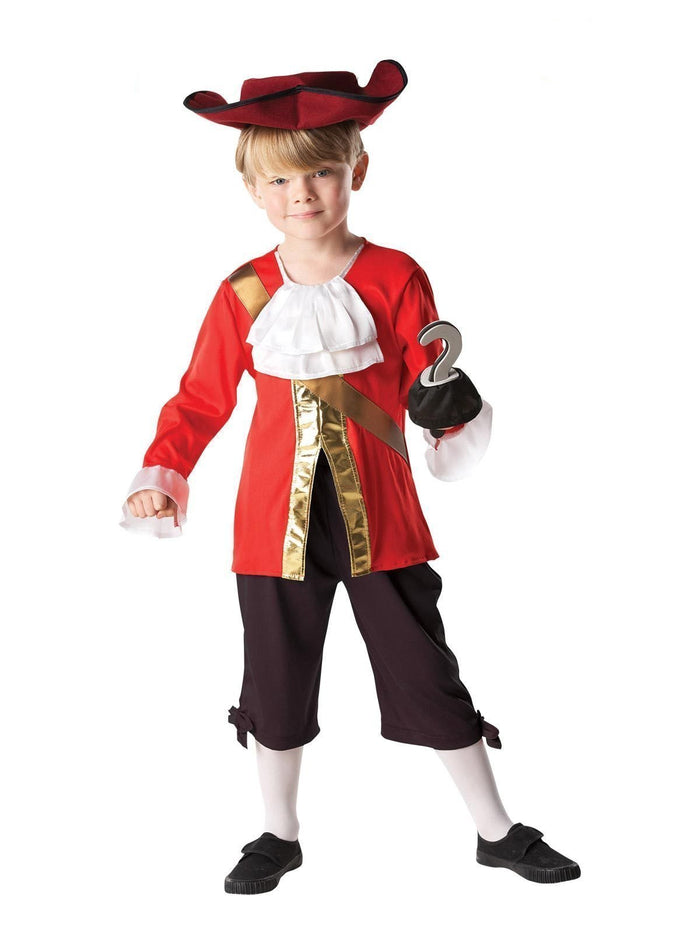 Captain Hook Deluxe Costume for Kids - Disney Peter Pan