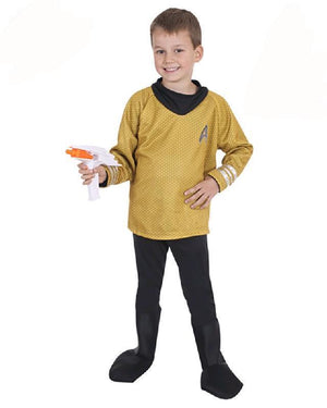 Buy Captain Kirk Gold Costume for Kids - Star Trek from Costume World