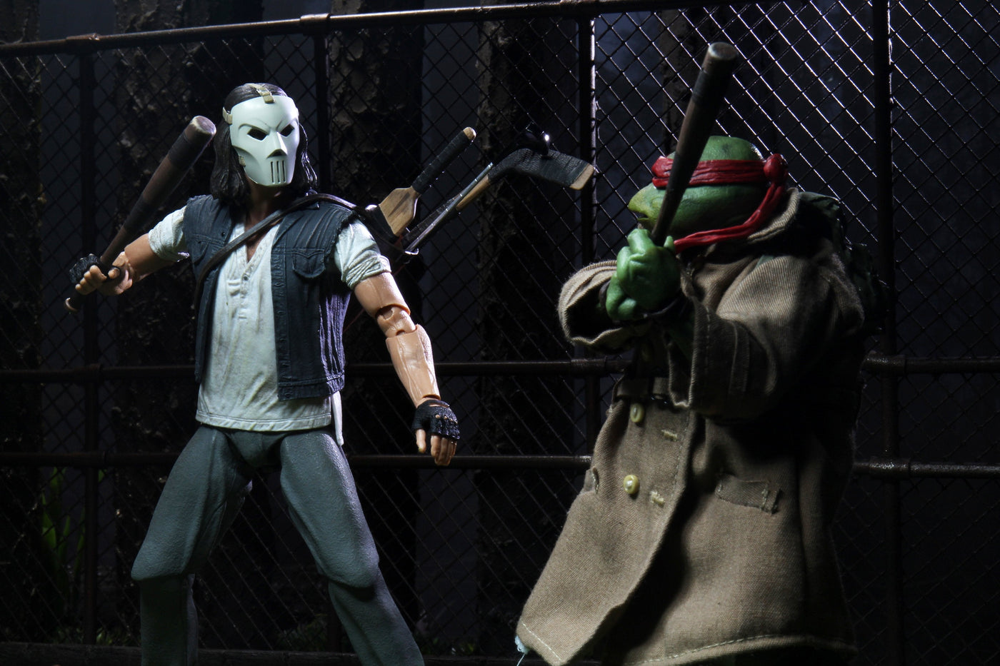 NECA Casey hotsell Jones & Raphael TMNT