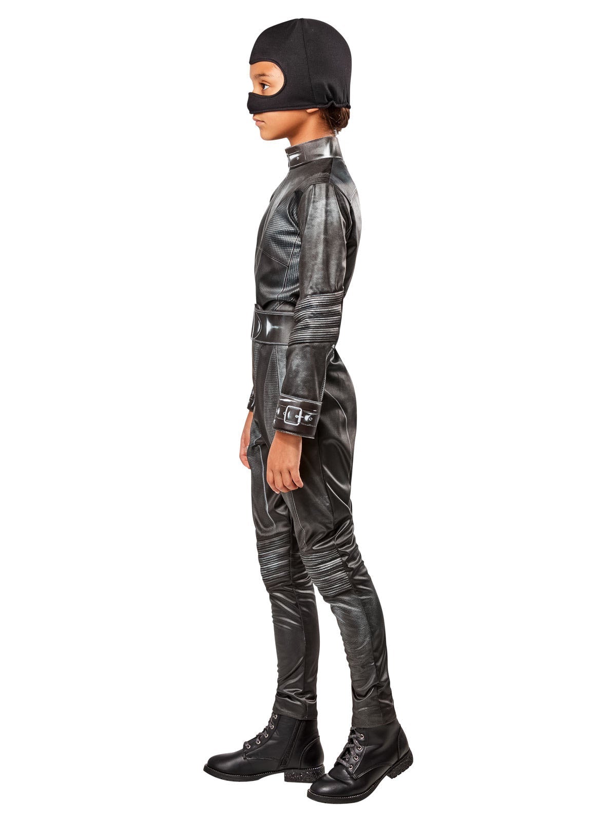 Rubie's DC Selina Kyle: The Batman Costume For Girls - Medium Size, Includes Jumpsuit, Mask, Belt & Padded Details
