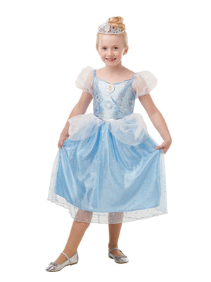 Buy Cinderella Glitter & Sparkle Deluxe Costume for Kids - Disney Cinderella from Costume World