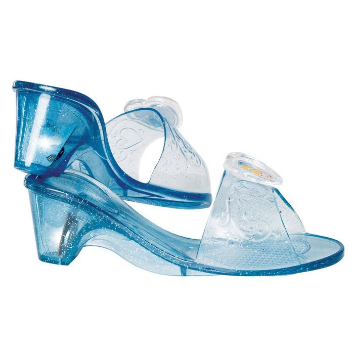 Clear cinderella hot sale shoes for toddlers