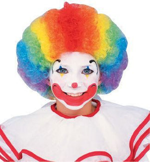 Buy Clown Multicoloured Wig for Adults from Costume World