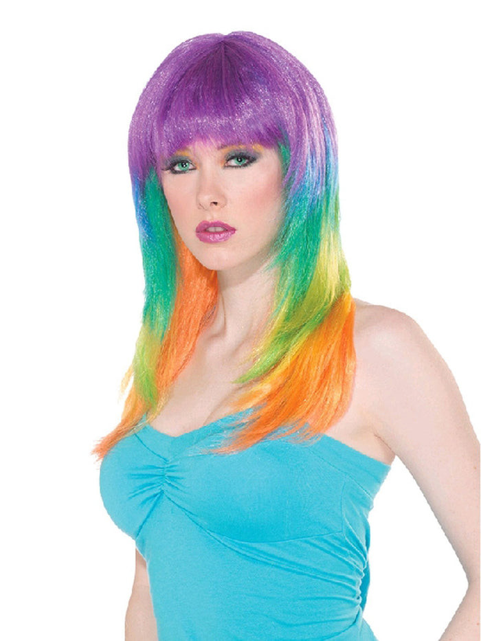 Club Candy Prism Wig for Adults
