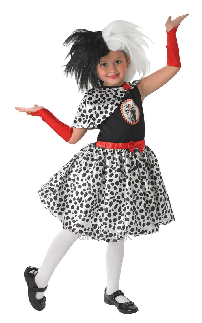 Cruella De Vil Costume for Kids - Disney 101 Dalmatians | Costume