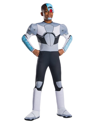 Buy Cyborg Deluxe Costume for Kids - Warner Bros Teen Titans from Costume World