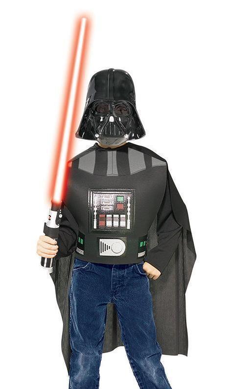 Darth Vader with Lightsaber Costume Box Set for Kids - Disney Star Wars