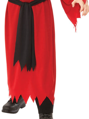 Buy Devil Robe with Skull & Webs Costume for Kids from Costume World