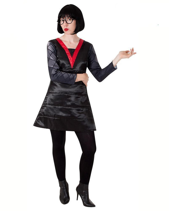 Edna Mode Deluxe Costume for Adults - Disney Pixar The Incredibles