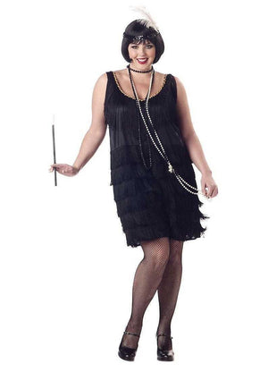 Buy Flapper Fashion Plus Size Costume for Adults from Costume World