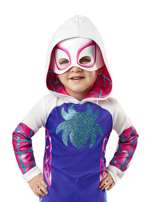 Ghost Spider Deluxe Costume for Toddlers - Marvel Spidey & His Amazing ...