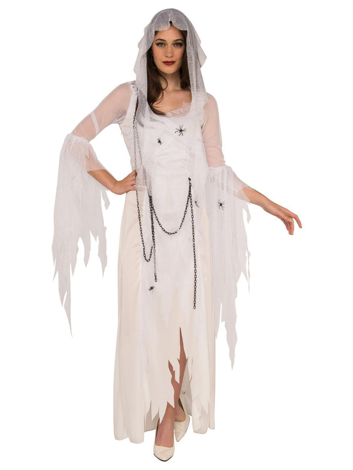 Ghostly Spirit Costume for Adults