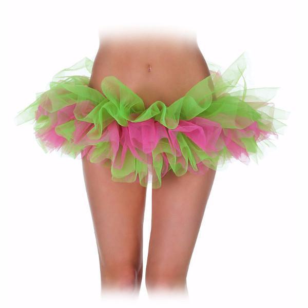 Green and Pink Tutu for Adults