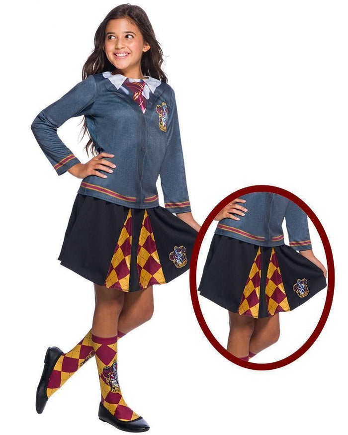 Gryffindor Skirt for Kids -  Warner Bros Harry Potter