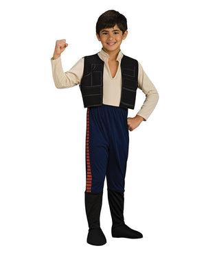 Buy Han Solo Deluxe Costume for Kids - Disney Star Wars from Costume World