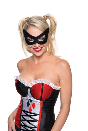 Buy Harley Quinn Eye Mask for Adults - Warner Bros DC Comics from Costume World