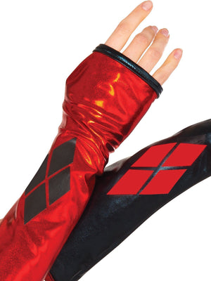 Buy Harley Quinn Gauntlets for Adults - Warner Bros DC Comics from Costume World