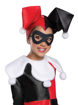 Buy Harley Quinn Jumpsuit Costume for Kids - Warner Broc DC Super Hero Girls from Costume World