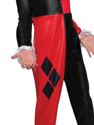 Buy Harley Quinn Jumpsuit Costume for Kids - Warner Broc DC Super Hero Girls from Costume World