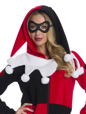 Buy Harley Quinn Onesie Jumpsuit Costume for Adults - Warner Bros Suicide Squad 2 from Costume World
