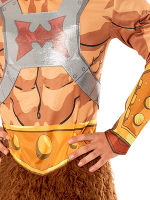 Buy He-Man Deluxe Costume for Adults - Masters of the Universe: Revelation from Costume World