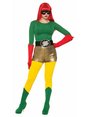 Buy Hero Green Boot Tops for Adults from Costume World
