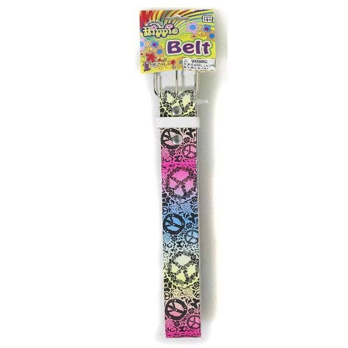 Hippie Peace Belt for Adults
