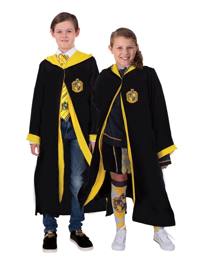 Hufflepuff Robe For Kids - Warner Bros Harry Potter