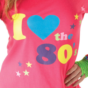 Buy I Love The 80s T-Shirt for Adults from Costume World
