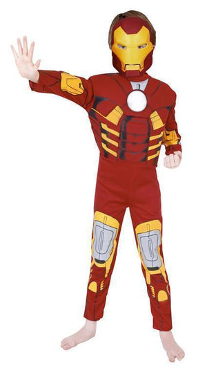 Buy Iron Man Deluxe Costume for Kids - Marvel Avengers from Costume World