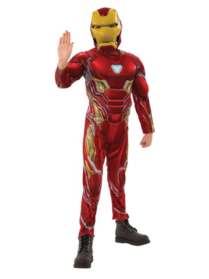 Buy Iron Man Deluxe Costume for Kids - Marvel Iron Man from Costume World