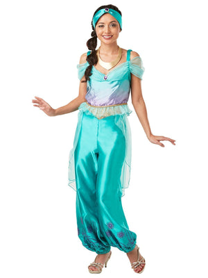 Buy Jasmine Deluxe Costume for Adults - Disney Aladdin from Costume World