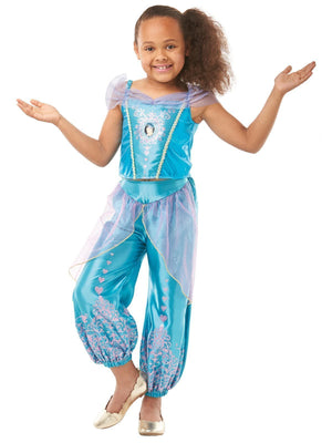 Buy Jasmine Gem Princess Costume for Kids - Disney Aladdin from Costume World