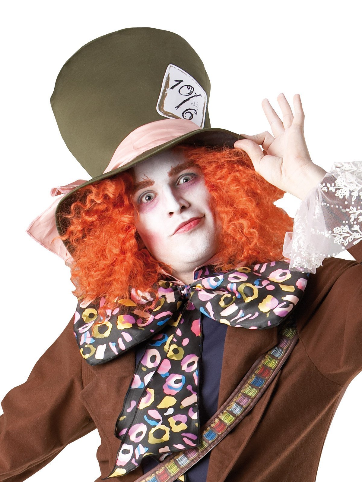 Mad Hatter Deluxe Costume for Adults - Disney Alice in Wonderland ...