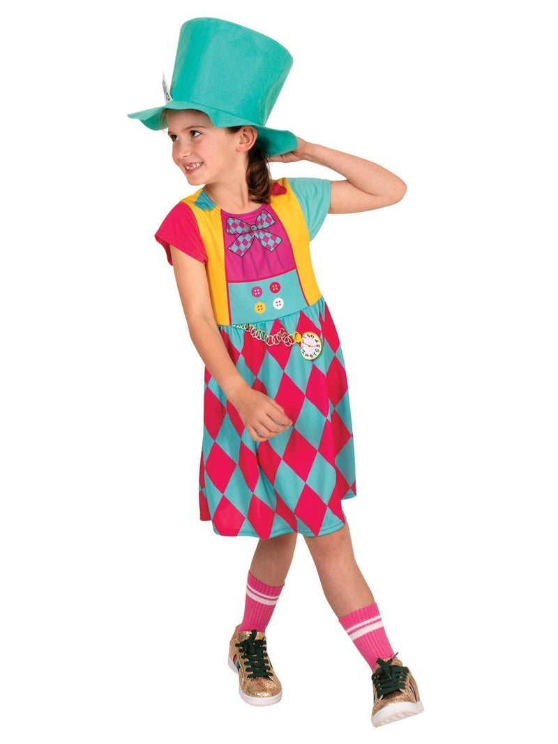 Mad Hatter Dress Costume for Kids - Disney Alice in Wonderland ...