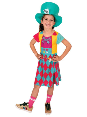 Buy Mad Hatter Dress Costume for Kids - Disney Alice in Wonderland from Costume World