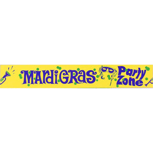 Buy Mardi Gras 20 Foot Party Banner from Costume World