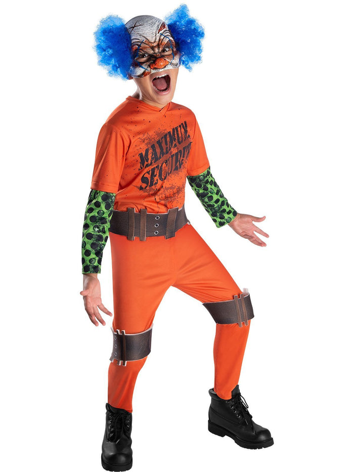 Maximum Security Clown Costume for Kids