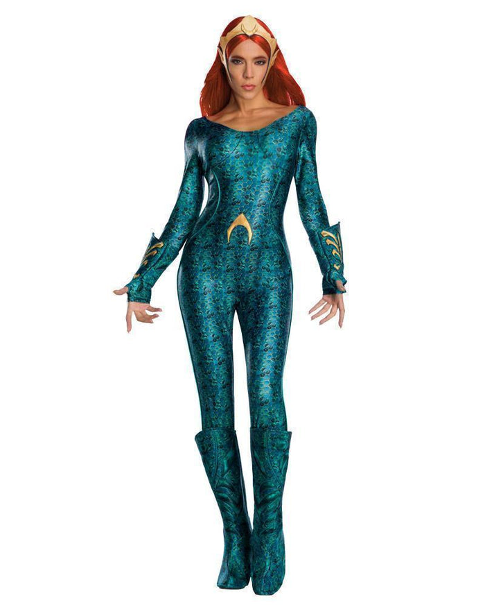 Mera Deluxe Costume for Adults - Warner Bros Aquaman