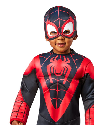 Buy Miles Morales Spider-Man Costume for Toddlers - Marvel Spidey & His Amazing Friends from Costume World