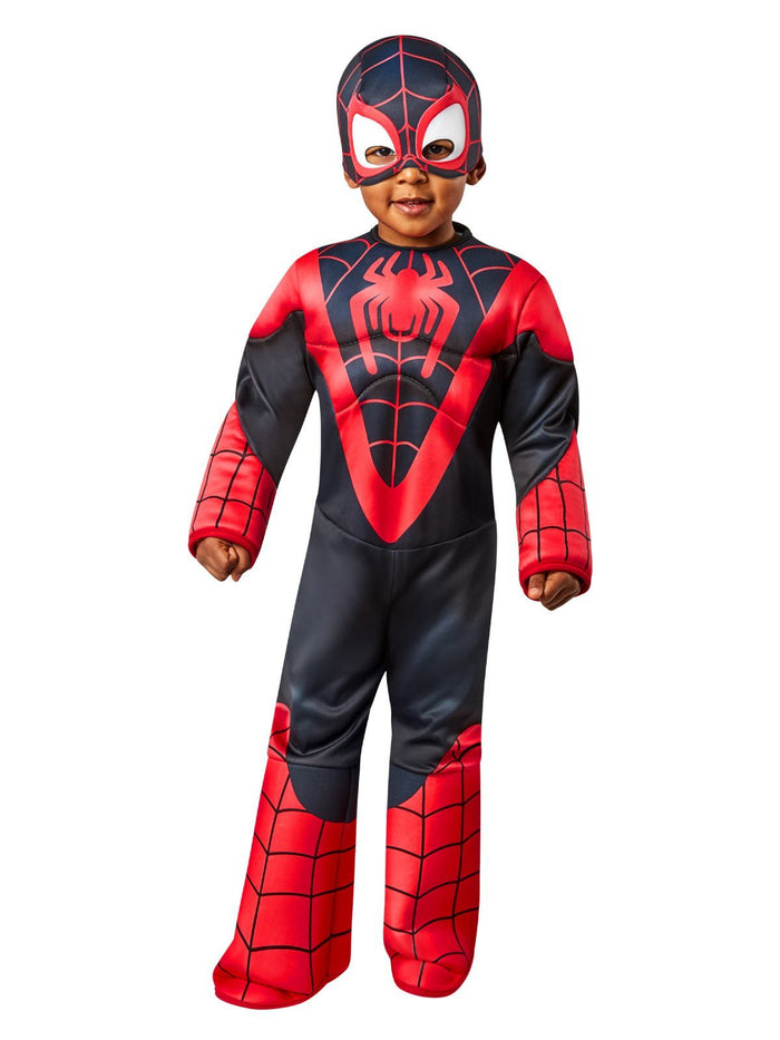 Miles Morales Spider-Man Costume for Toddlers - Marvel Spidey & His Amazing Friends
