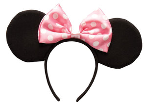 Buy Minnie Mouse Ears Headband - Disney Mickey Mouse from Costume World