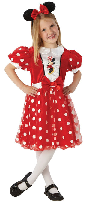 Buy Minnie Mouse Red Glitz Costume for Kids - Disney Mickey Mouse from Costume World
