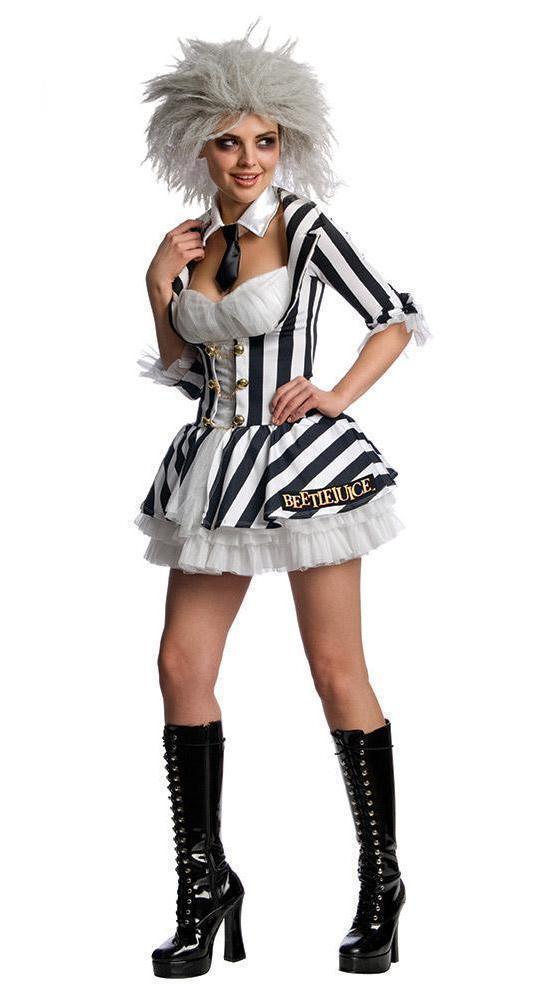 Miss Beetlejuice Secret Wishes Costume for Adults - Warner Bros Beetlejuice